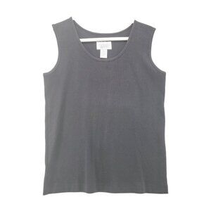 CHRISTOPHER & BANKS Women's Sleeveless Top Black Size Medium